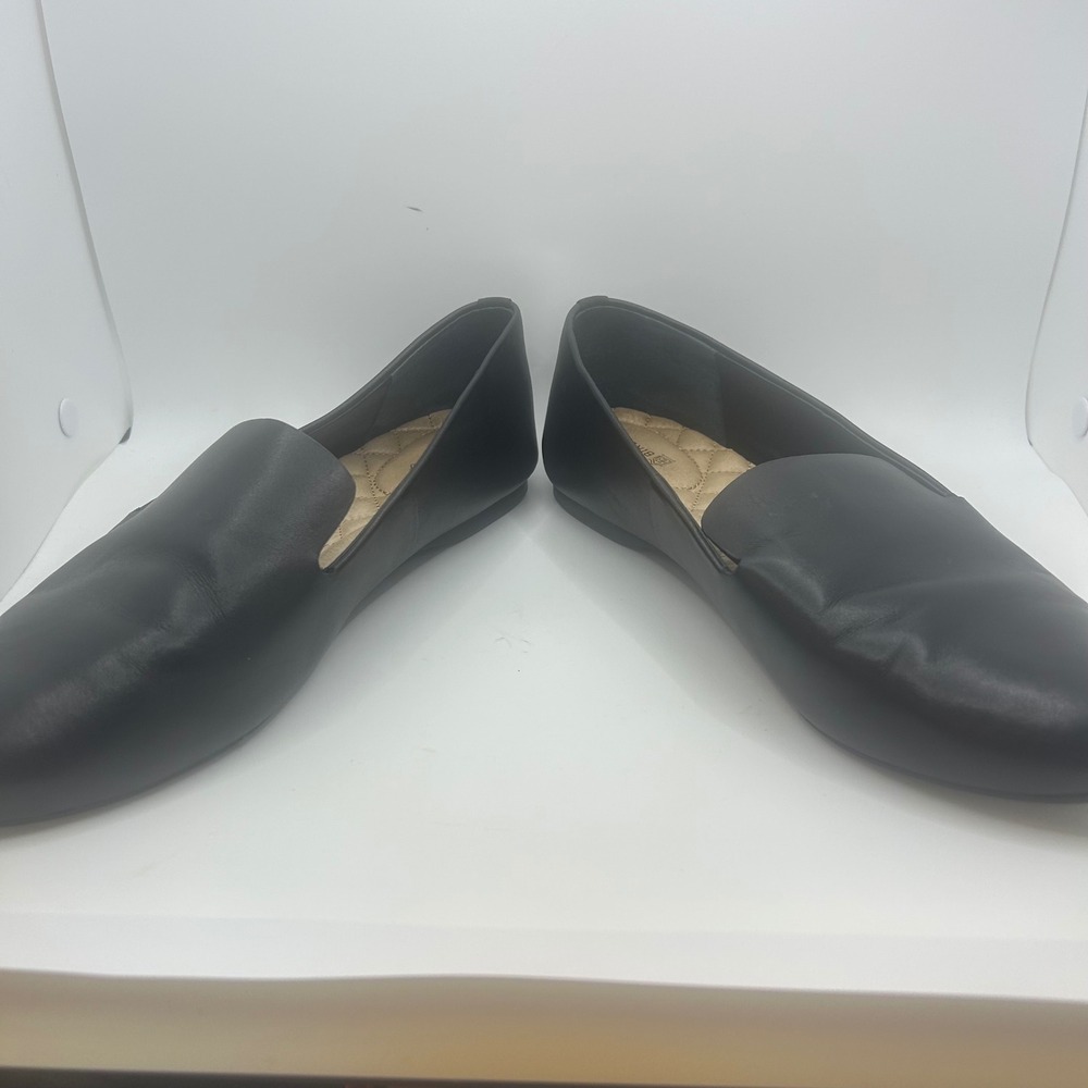 Birdies Starling Black Leather Loafers Smoking Slippers Flats Womens 9.5 - Picture 6 of 9